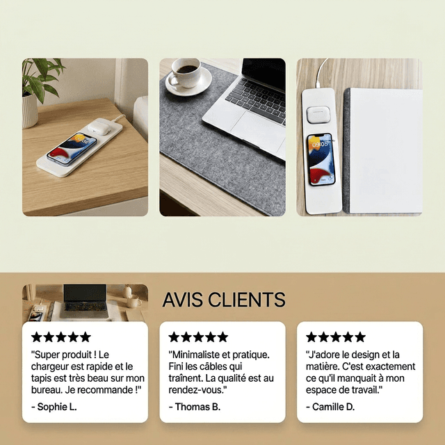 DeskFlow™ — Pad Bureau Premium