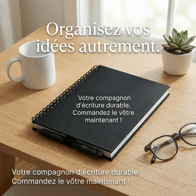 InfiniteBook™ — Carnet Réutilisable Premium
